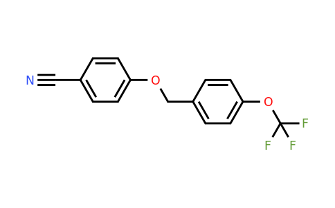 1036629-63-6 | 4-((4-(Trifluoromethoxy)benzyl)oxy)benzonitrile