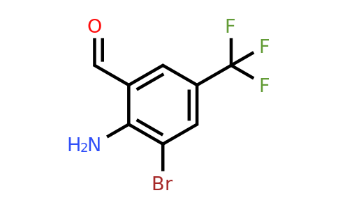 1036757-71-7 | 2-Amino-3-bromo-5-(trifluoromethyl)benzaldehyde