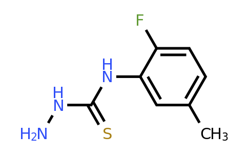 1037153-19-7 | N-(2-Fluoro-5-methylphenyl)hydrazinecarbothioamide
