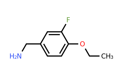 1037164-60-5 | (4-Ethoxy-3-fluorophenyl)methanamine