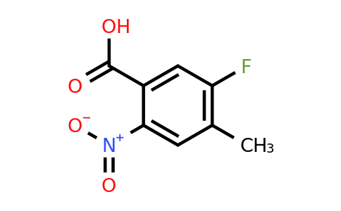 103877-78-7 | 5-Fluoro-4-methyl-2-nitrobenzoic acid