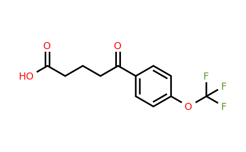 1039878-72-2 | 5-Oxo-5-(4-(trifluoromethoxy)phenyl)pentanoic acid