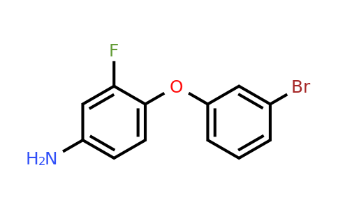 1039920-66-5 | 4-(3-Bromophenoxy)-3-fluoroaniline