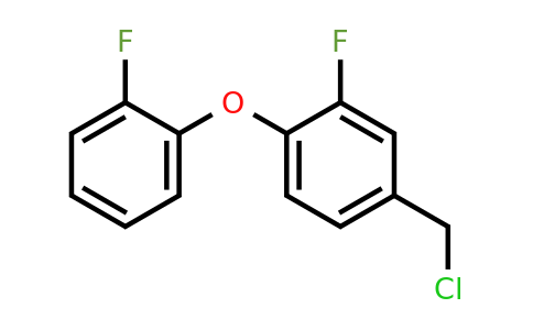 1039960-86-5 | 4-(Chloromethyl)-2-fluoro-1-(2-fluorophenoxy)benzene