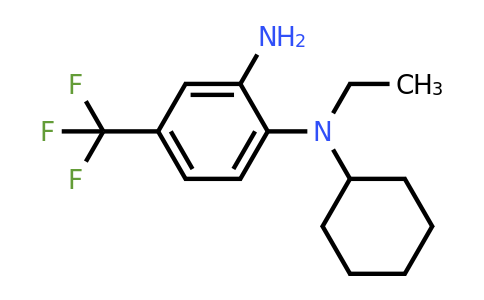1039998-93-0 | N1-Cyclohexyl-N1-ethyl-4-(trifluoromethyl)benzene-1,2-diamine