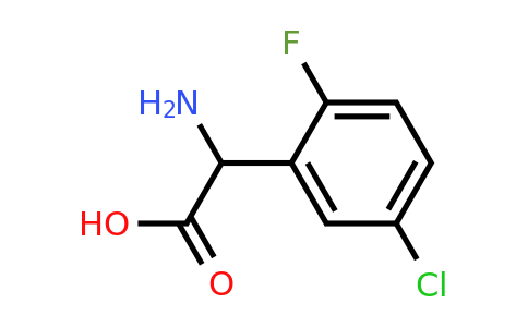 1040198-59-1 | 2-Amino-2-(5-chloro-2-fluorophenyl)acetic acid
