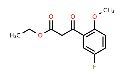 104029-18-7 | Ethyl 3-(5-fluoro-2-methoxyphenyl)-3-oxopropanoate