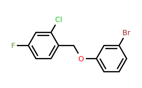 1040339-24-9 | 1-((3-Bromophenoxy)methyl)-2-chloro-4-fluorobenzene