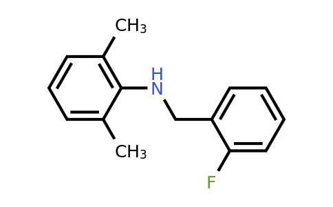 1040686-54-1 | N-(2-Fluorobenzyl)-2,6-dimethylaniline