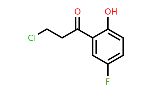 104147-77-5 | 3-Chloro-5'-fluoro-2'-hydroxypropiophenone