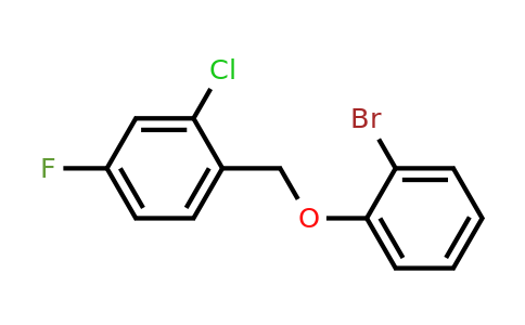 1041518-35-7 | 1-((2-Bromophenoxy)methyl)-2-chloro-4-fluorobenzene