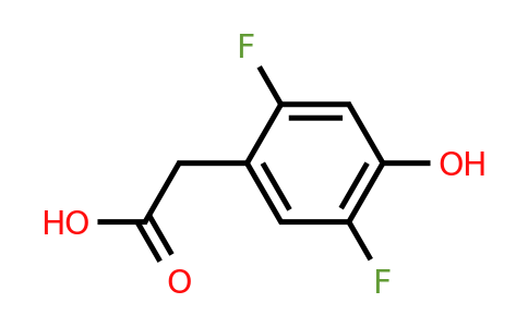 1042703-29-6 | 2,5-Difluoro-4-hydroxyphenylacetic acid