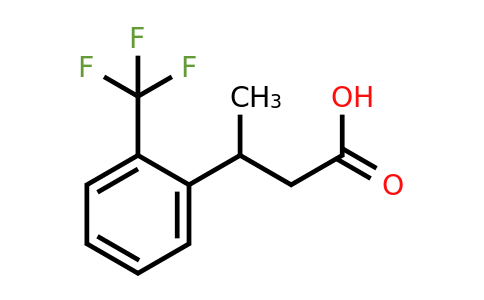 1042815-75-7 | 3-(2-(Trifluoromethyl)phenyl)butanoic acid
