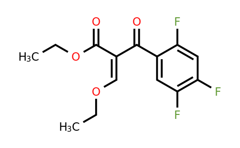 104600-42-2 | (Z)-Ethyl 3-ethoxy-2-(2,4,5-trifluorobenzoyl)acrylate