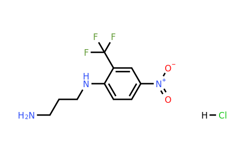 1047652-77-6 | N1-(4-Nitro-2-(trifluoromethyl)phenyl)propane-1,3-diamine hydrochloride