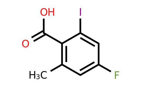 1048025-60-0 | 4-Fluoro-2-iodo-6-methylbenzoic acid