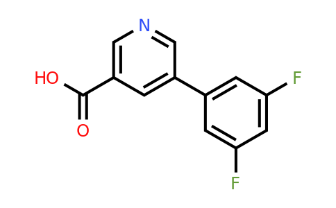 1048267-36-2 | 5-(3,5-Difluorophenyl)nicotinic acid