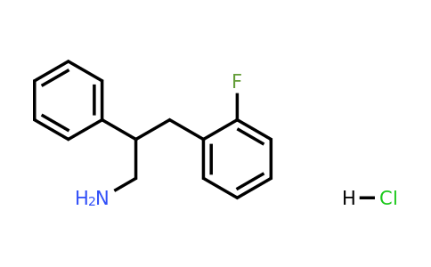 1048648-82-3 | 3-(2-Fluorophenyl)-2-phenylpropan-1-amine hydrochloride