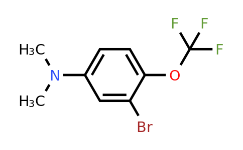 1049730-98-4 | 1-Bromo-5-dimethylamino-2-(trifluoromethoxy)benzene