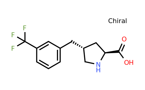 1049981-63-6 | (2S,4R)-4-(3-(Trifluoromethyl)benzyl)pyrrolidine-2-carboxylic acid