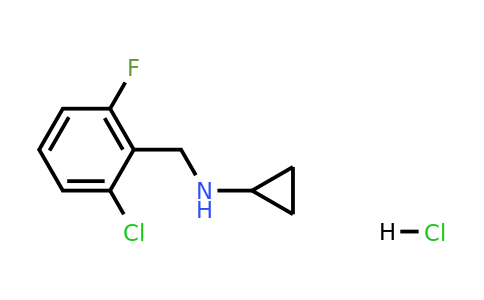 1050213-37-0 | N-(2-Chloro-6-fluorobenzyl)cyclopropanamine hydrochloride