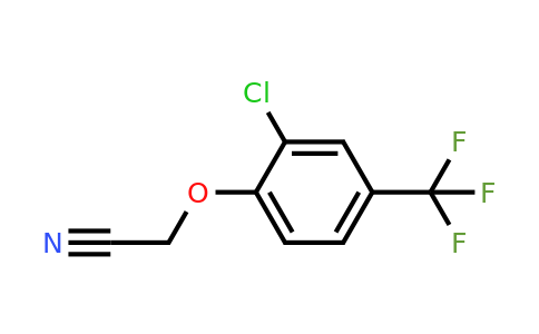 1052695-62-1 | 2-(2-Chloro-4-(trifluoromethyl)phenoxy)acetonitrile