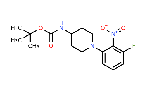 1052705-07-3 | tert-Butyl 1-(3-fluoro-2-nitrophenyl)piperidine-4-ylcarbamate