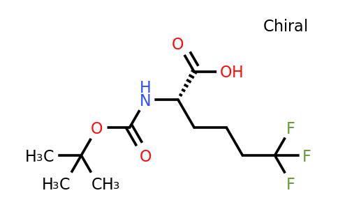 1056467-60-7 | (S)-2-((tert-Butoxycarbonyl)amino)-6,6,6-trifluorohexanoic acid