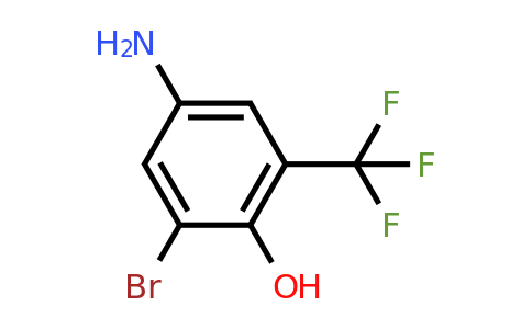 105653-17-6 | 3-Bromo-4-hydroxy-5-(trifluoromethyl)aniline