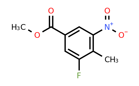 1057652-89-7 | Methyl 3-fluoro-4-methyl-5-nitrobenzoate
