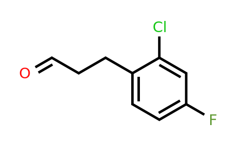 1057670-96-8 | 3-(2'-Chloro-4'-fluorophenyl)propionaldehyde