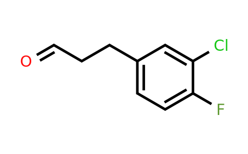 1057671-07-4 | 3-(3'-Chloro-4'-fluorophenyl)propionaldehyde