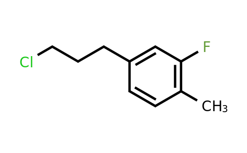 1057673-14-9 | 4-(3-Chloropropyl)-2-fluorotoluene