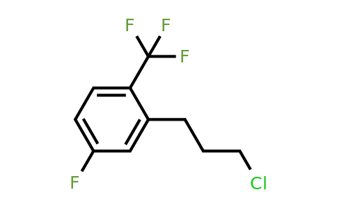 1057673-20-7 | 2-(3-Chloropropyl)-4-fluorobenzotrifluoride