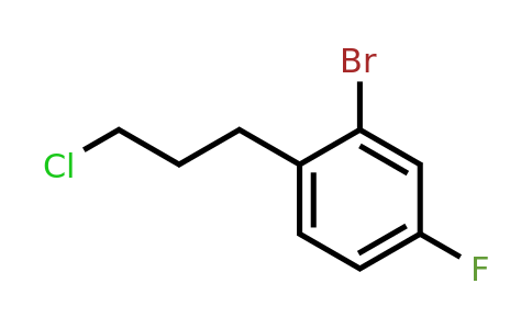1057673-31-0 | 3-Bromo-4-(3-chloropropyl)fluorobenzene