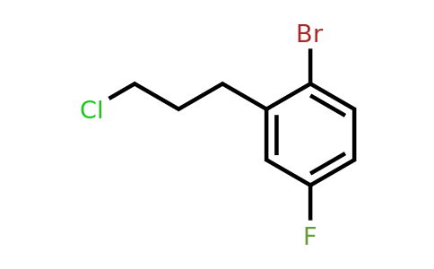 1057673-32-1 | 4-Bromo-3-(3-chloropropyl)fluorobenzene