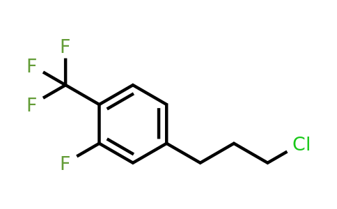 1057673-37-6 | 4-(3-Chloropropyl)-2-fluorobenzotrifluoride