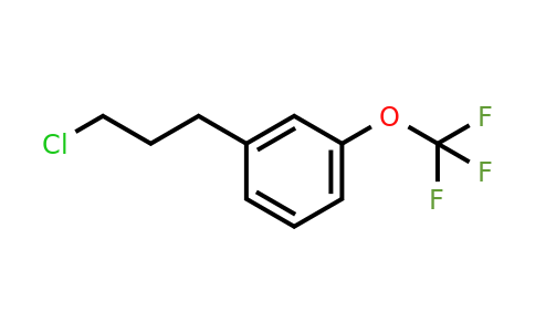 1057673-39-8 | 3-(3-Chloropropyl)(trifluoromethoxy)benzene