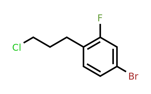 1057673-40-1 | 5-Bromo-2-(3-chloropropyl)fluorobenzene