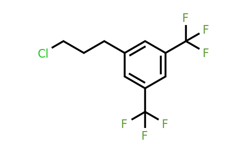 1057673-57-0 | 3,5-Bis(trifluoromethyl)(3-chloropropyl)benzene