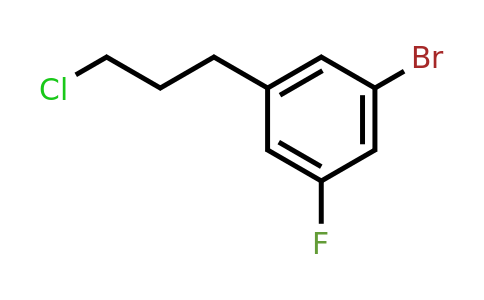 1057673-59-2 | 3-Bromo-5-(3-chloropropyl)fluorobenzene