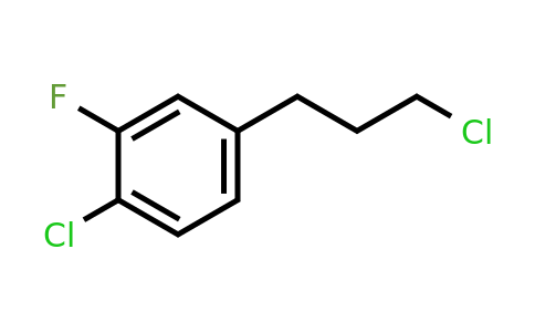 1057673-64-9 | 1-Chloro-4-(3-chloropropyl)-2-fluorobenzene
