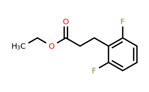 1057673-97-8 | Ethyl 3-(2',6'-difluorophenyl)propionate