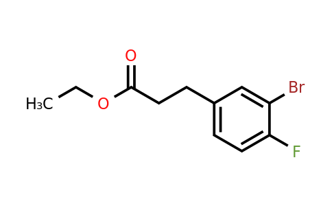1057674-09-5 | Ethyl 3-(3'-bromo-4'-fluorophenyl)propionate
