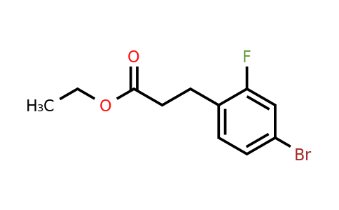1057674-14-2 | Ethyl 3-(4'-bromo-2'-fluorophenyl)propionate