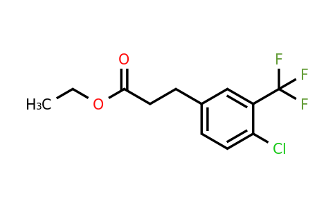 1057674-16-4 | Ethyl 3-(4'-chloro-3'-(trifluoromethyl)phenyl)propionate