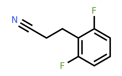 1057676-37-5 | 2,6-Difluorophenylpropanenitrile