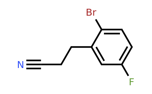 1057676-39-7 | 2-Bromo-5-fluorophenylpropanenitrile
