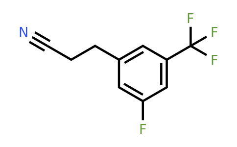 1057676-46-6 | 3-(3-Fluoro-5-(trifluoromethyl)phenyl)propanenitrile