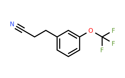 1057676-47-7 | (3-(Trifluoromethoxy)phenyl)propanenitrile